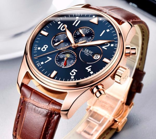 Чоловічий годинник Carnival Grand Brown 54 фото