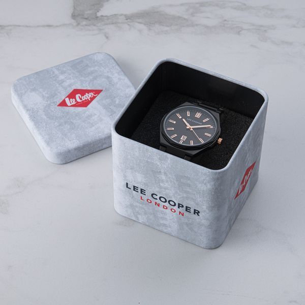 Чоловічий годинник Lee Cooper Knight Black 454 фото