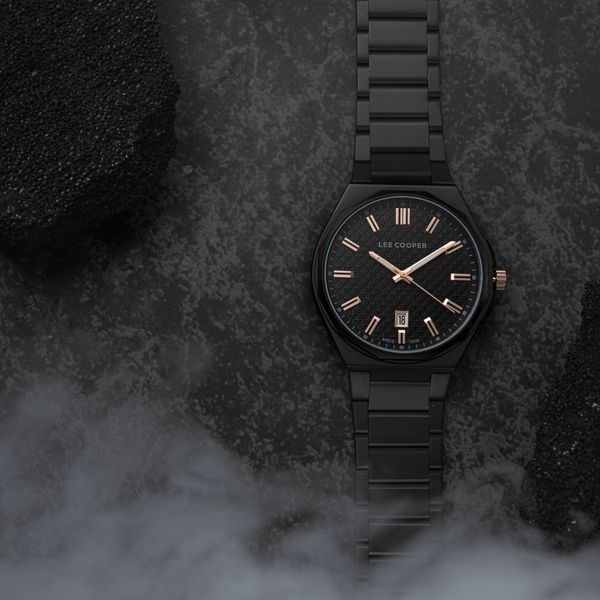 Чоловічий годинник Lee Cooper Knight Black 454 фото