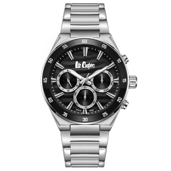 Чоловічий годинник Lee Cooper Hit Silver 554 фото