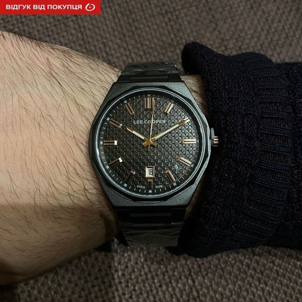 Чоловічий годинник Lee Cooper Knight Black 454 фото