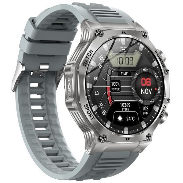 Смарт годинник Smart Surf X Pro Silver Grey, 2 ремінці 504 фото