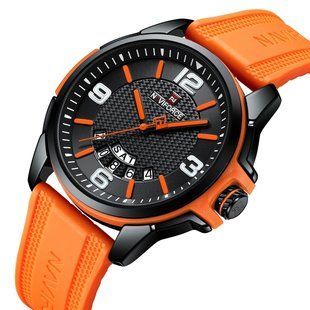 Чоловічий годинник Naviforce Young Orange 605 фото