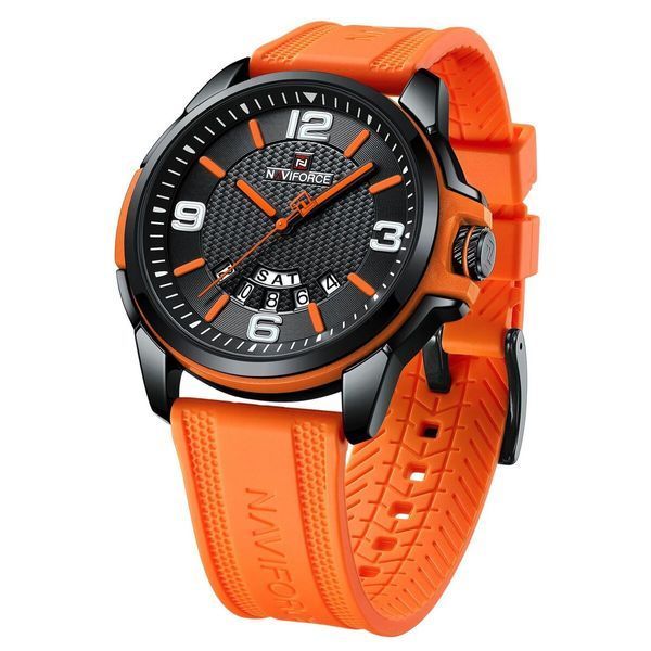 Чоловічий годинник Naviforce Young Orange 605 фото