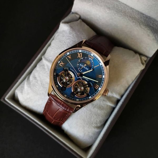 Чоловічий годинник Ailang FlyWheel 155 фото