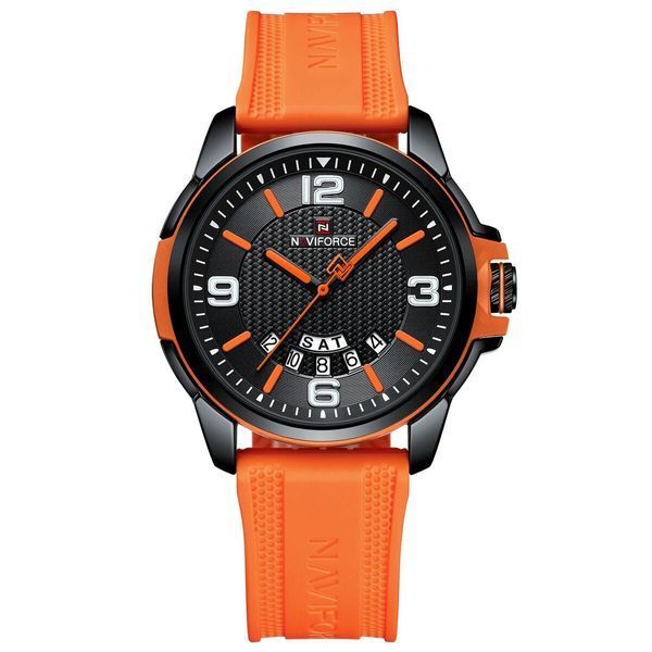 Чоловічий годинник Naviforce Young Orange 605 фото