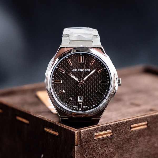 Чоловічий годинник Lee Cooper Knight Silver 455 фото