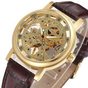 Чоловічий годинник Winner Gold 6 фото