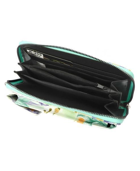 Жіночий гаманець із екошкіри Jessica K-209 Зелений - 4427 фото
