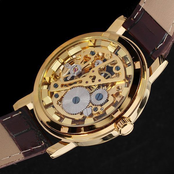Чоловічий годинник Winner Gold 6 фото