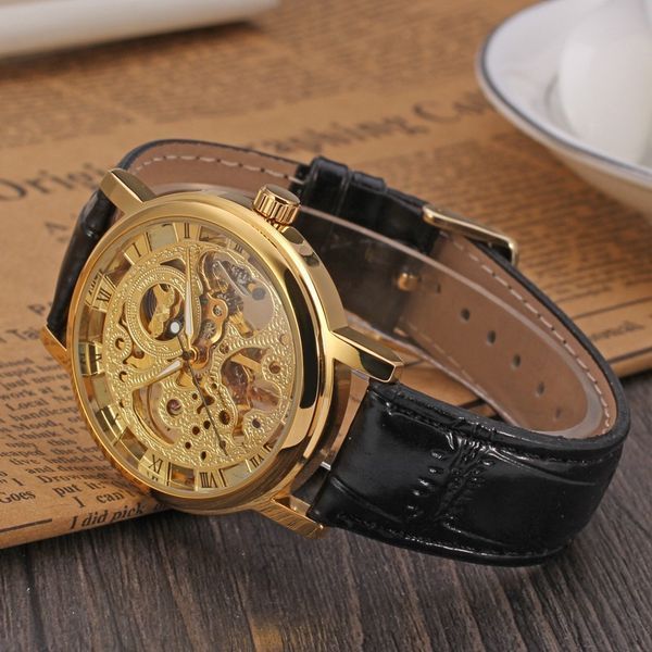 Чоловічий годинник Winner Gold 6 фото