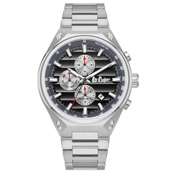 Чоловічий годинник Lee Cooper Ice Silver 456 фото