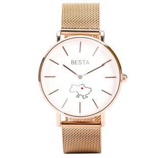 Годинник унісекс Besta Love UA Rosegold 339 фото