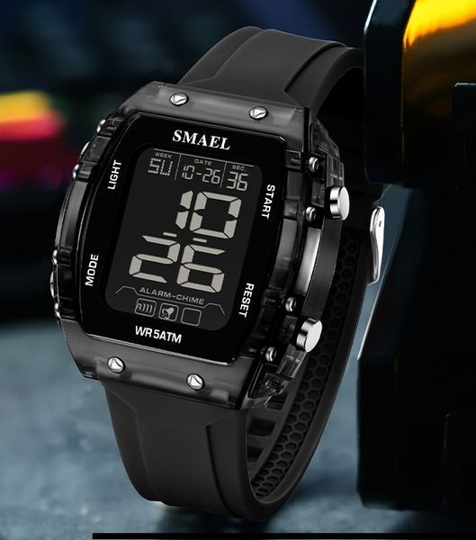 Чоловічий годинник Smael Square 439 фото