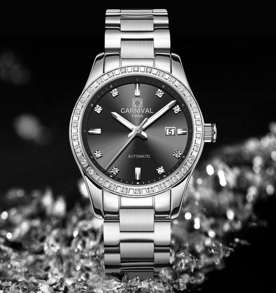 Жіночий годинник Carnival Luiza Black 189 фото