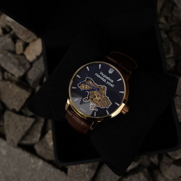 Чоловічий годинник Besta Skeleton UA 289 фото