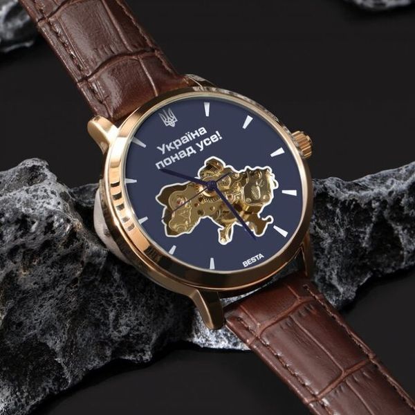 Чоловічий годинник Besta Skeleton UA 289 фото
