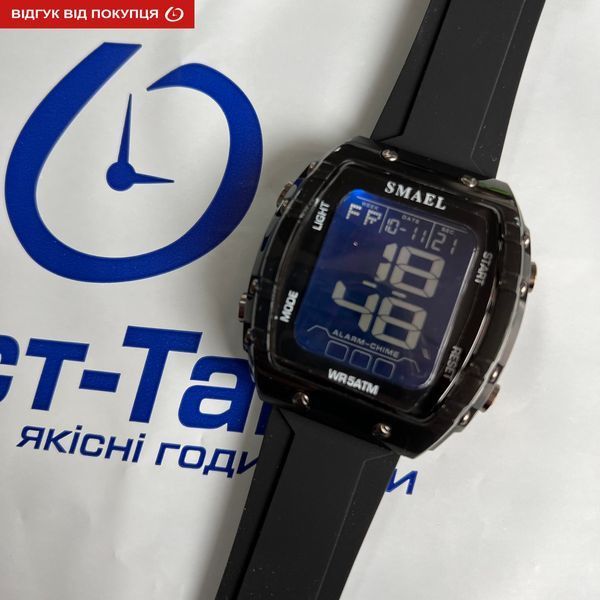 Чоловічий годинник Smael Square 439 фото