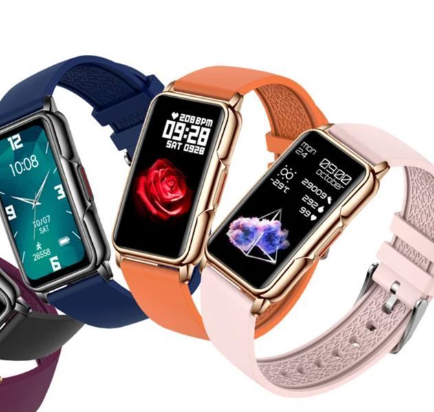 Смарт годинник Smart Mioband Nano+ Orange, 2 ремінці 689 фото