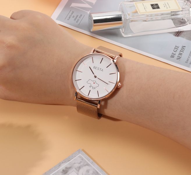 Годинник унісекс Besta Love UA Rosegold 339 фото