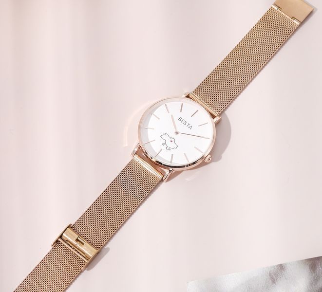 Годинник унісекс Besta Love UA Rosegold 339 фото