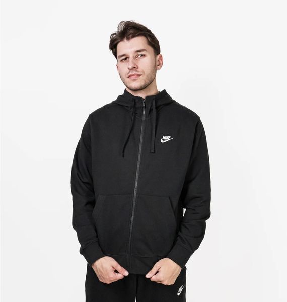 Бомбер чоловічий Nike M Nsw Club Hoodie Fz Bb 3080 фото