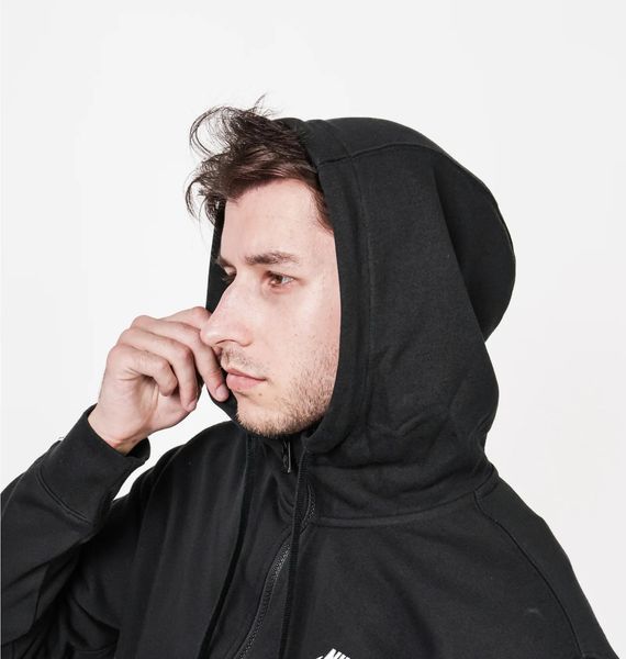 Бомбер чоловічий Nike M Nsw Club Hoodie Fz Bb 3080 фото