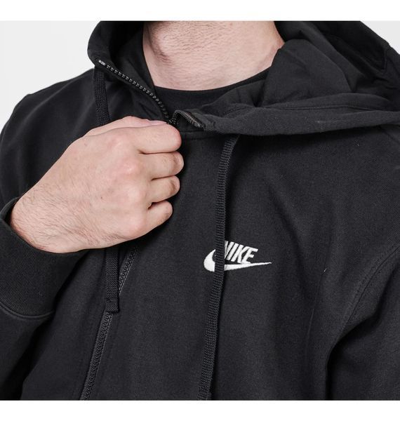 Бомбер чоловічий Nike M Nsw Club Hoodie Fz Bb 3080 фото