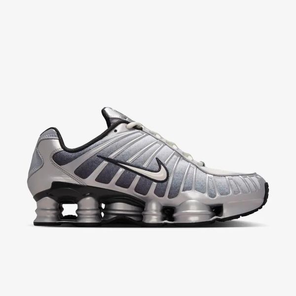 Кросівки чоловічі Nike Shox Tl Print Metallic Silver 2763 фото