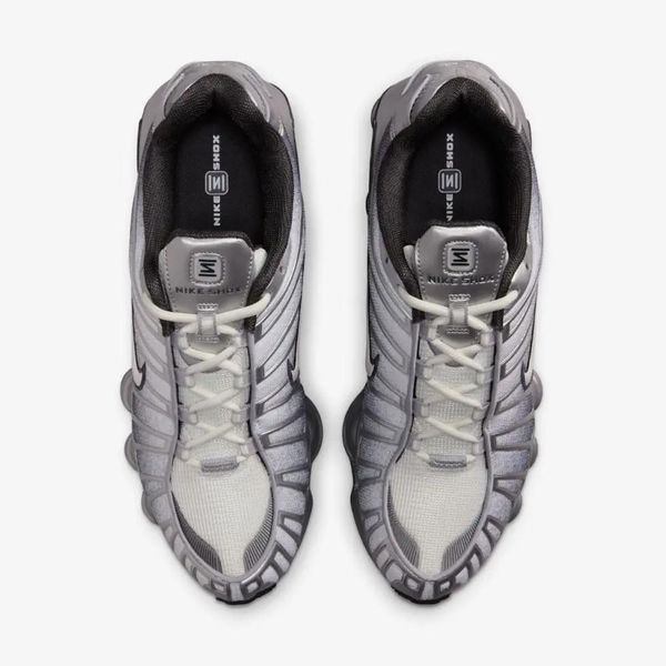 Кросівки чоловічі Nike Shox Tl Print Metallic Silver 2763 фото