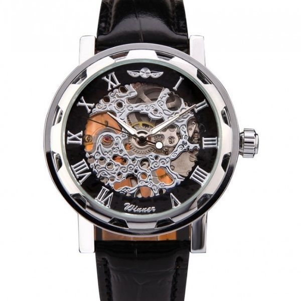 Чоловічий годинник Winner Black 7 фото