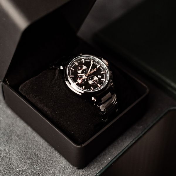 Чоловічий годинник Lee Cooper Ice Black 457 фото