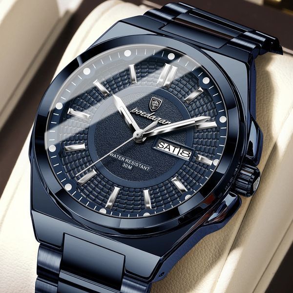 Чоловічий годинник Poedagar Blueline 807 фото