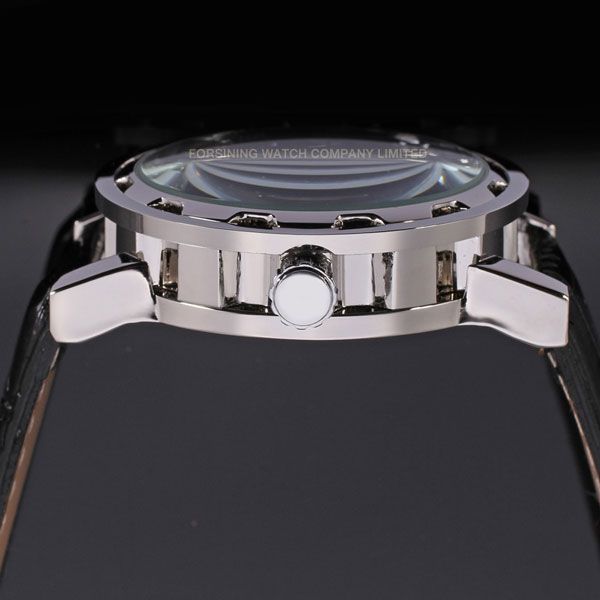 Чоловічий годинник Winner Black 7 фото