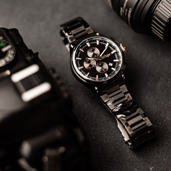 Чоловічий годинник Lee Cooper Ice Black 457 фото
