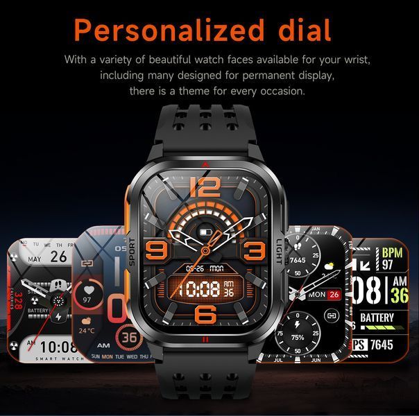 Смарт годинник Smart Fantastic Nylon, 2 ремінці 657 фото