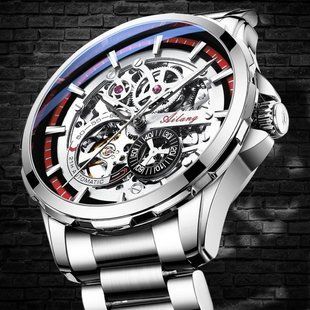 Чоловічий годинник Ailang Sceleton 158 фото