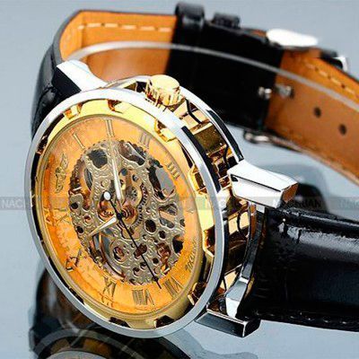 Чоловічий годинник Winner Simple з автозаводом 8 фото