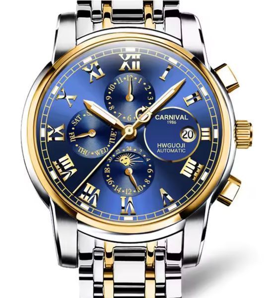 Чоловічий годинник Carnival London Silver 58 фото