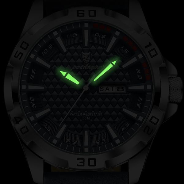 Чоловічий годинник Poedagar Gambit 808 фото