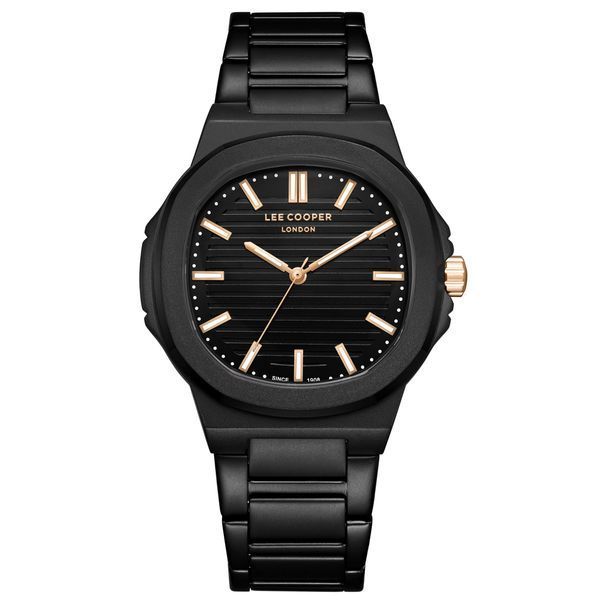 Чоловічий годинник Lee Cooper Brand Black 458 фото