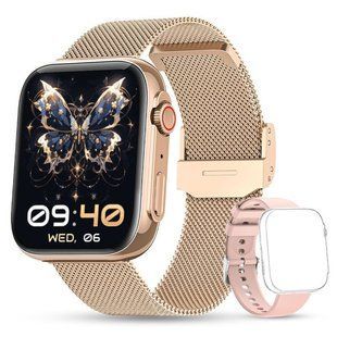 Смарт годинник Smart Sensation Gold, 2 ремінці 359 фото