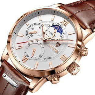 Чоловічий годинник Lige Signature 159 фото
