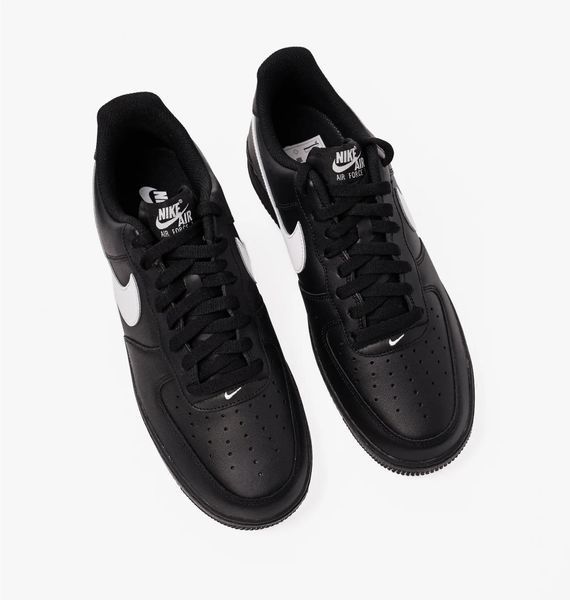 Кросівки чоловічі Nike Air Force 1 Low '07 Black White 2577 фото