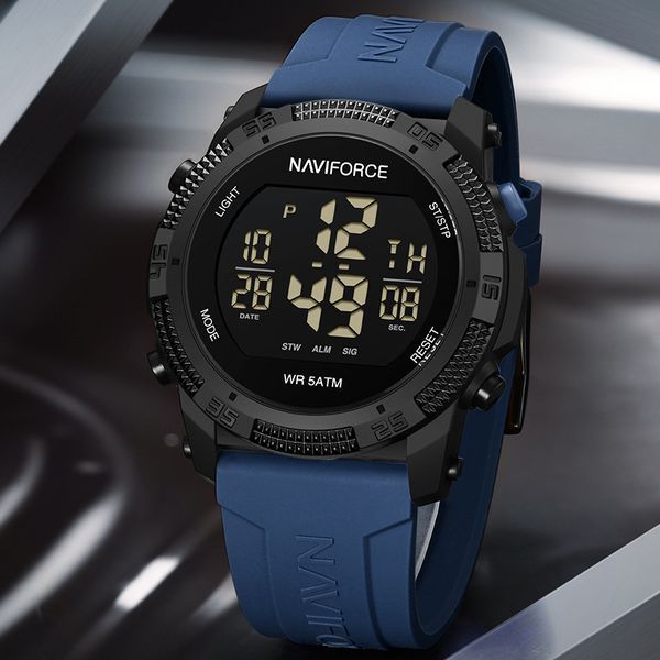 Чоловічий годинник Naviforce Europe Blue 809 фото