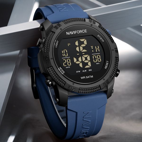 Чоловічий годинник Naviforce Europe Blue 809 фото