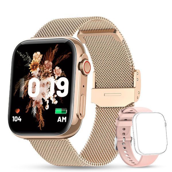 Смарт годинник Smart Sensation Gold, 2 ремінці 359 фото