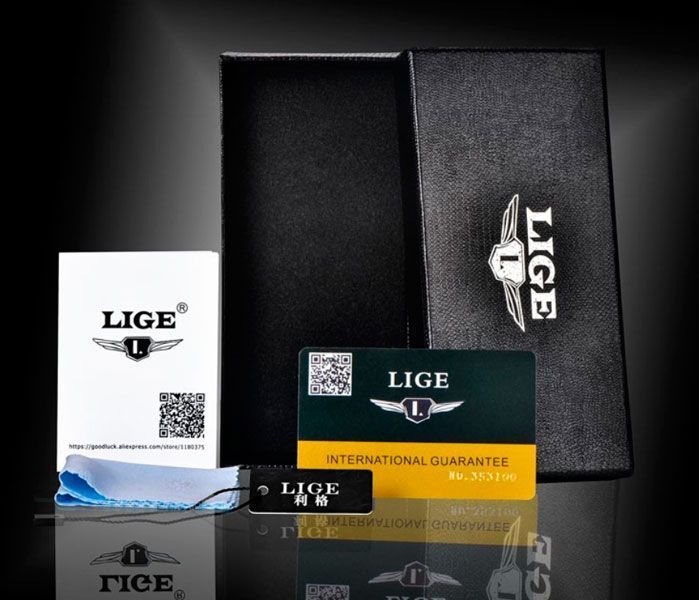 Чоловічий годинник Lige Signature 159 фото