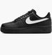 Кросівки чоловічі Nike Air Force 1 Low '07 Black White 2577 фото 1