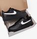 Кросівки чоловічі Nike Air Force 1 Low '07 Black White 2577 фото 2